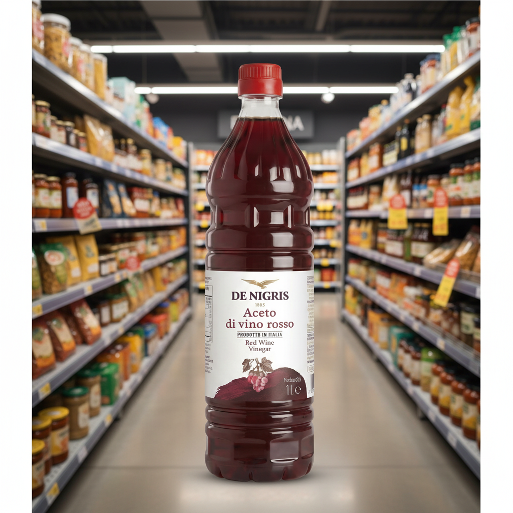 De Nigris Red Wine Vinegar 1L