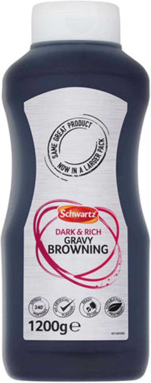 6 x Schwartz Dark & Rich Gravy Browning 1200G