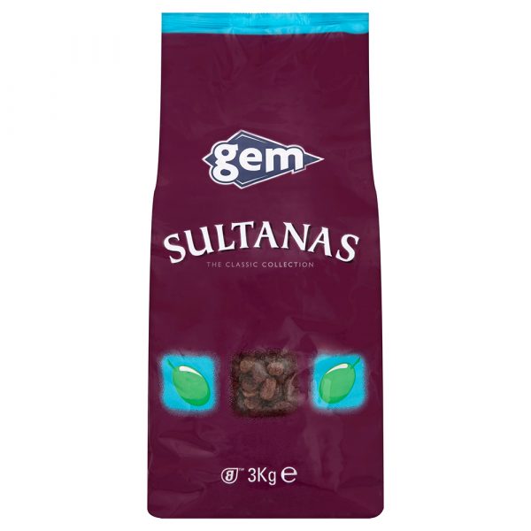 4 x Gem Sultanas 3Kg