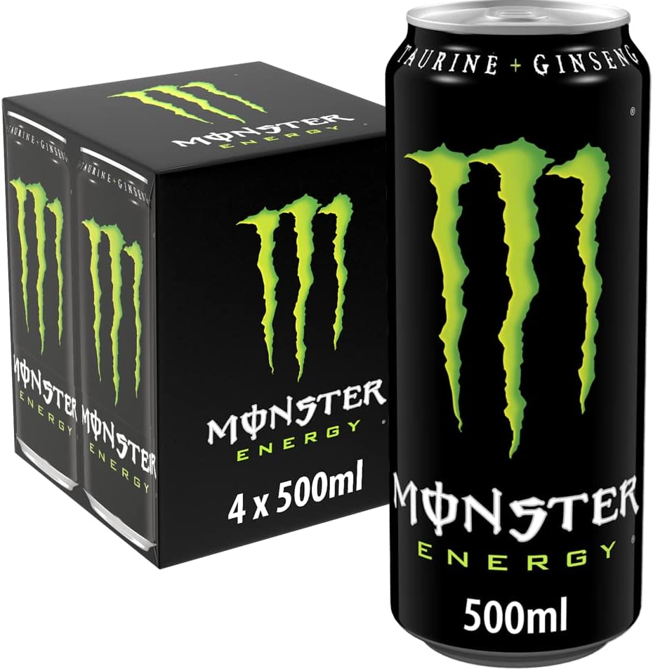 4 x Monster Energy Original 500Ml