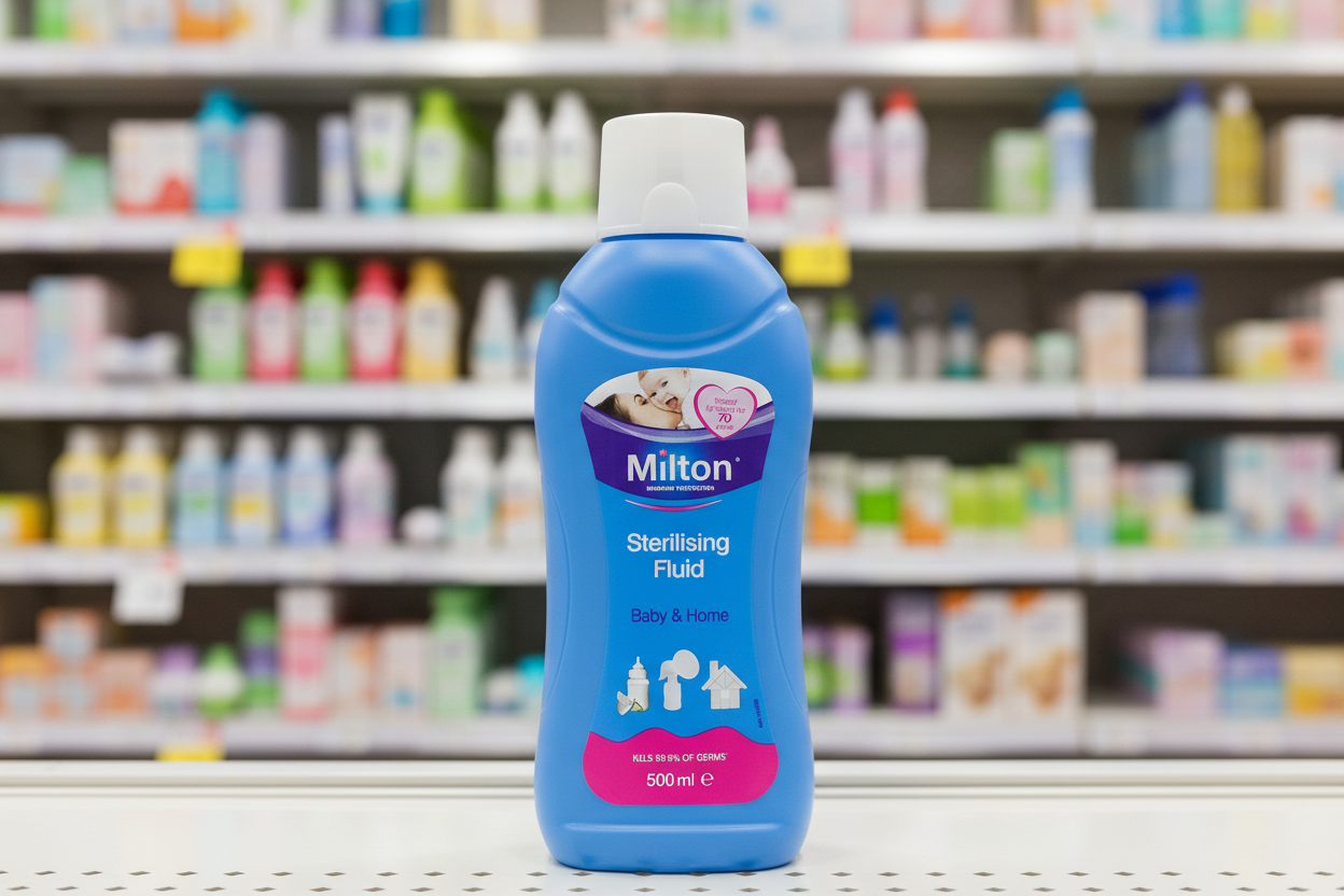 12 x Milton Sterlising Fluid - 500ML