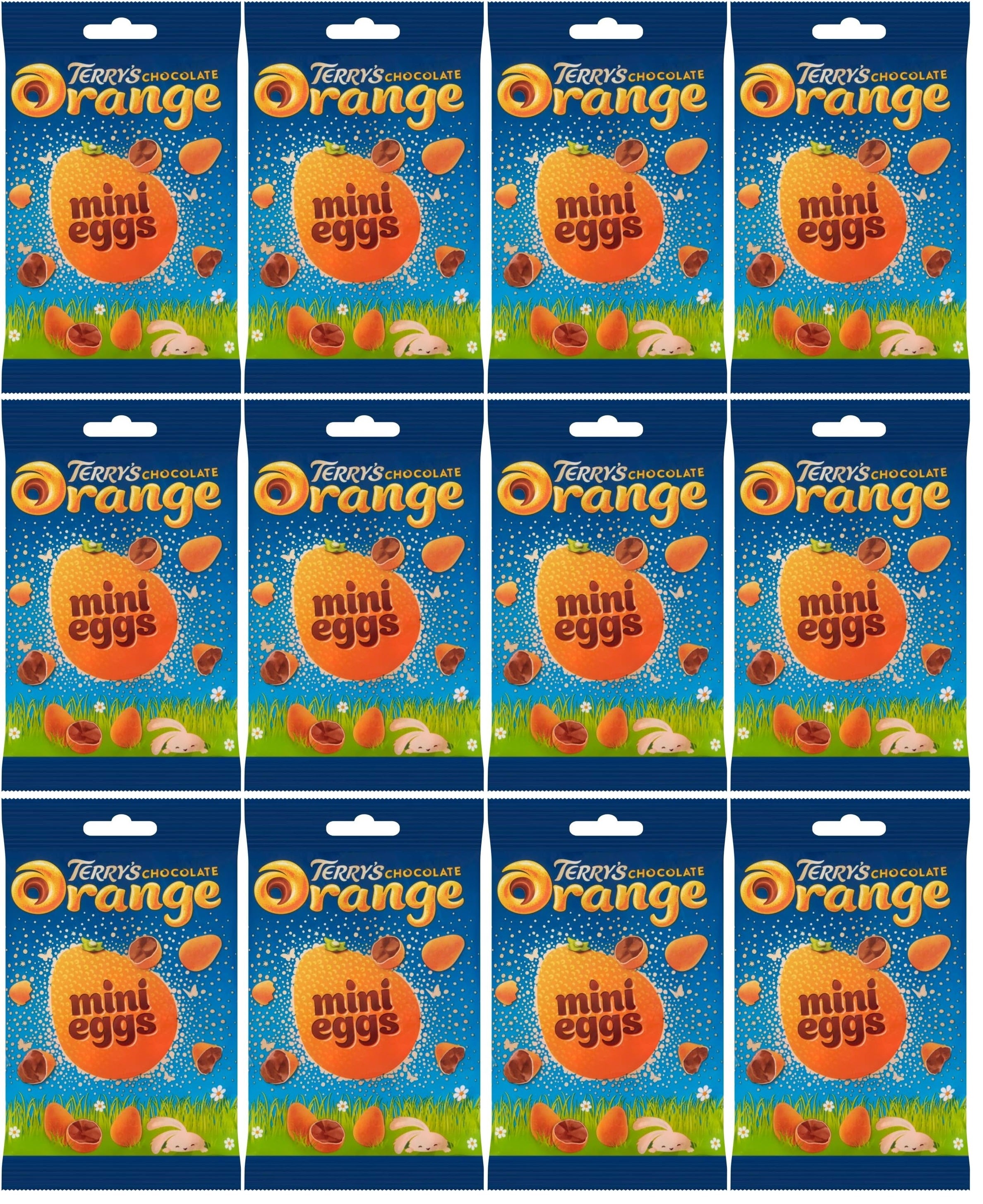 12 x Terrys Chocolate Orange Mini Eggs Bag - 80GM