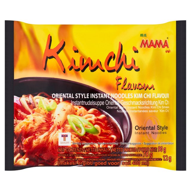 10 x Mama Kimchi Instant Noodles 90g