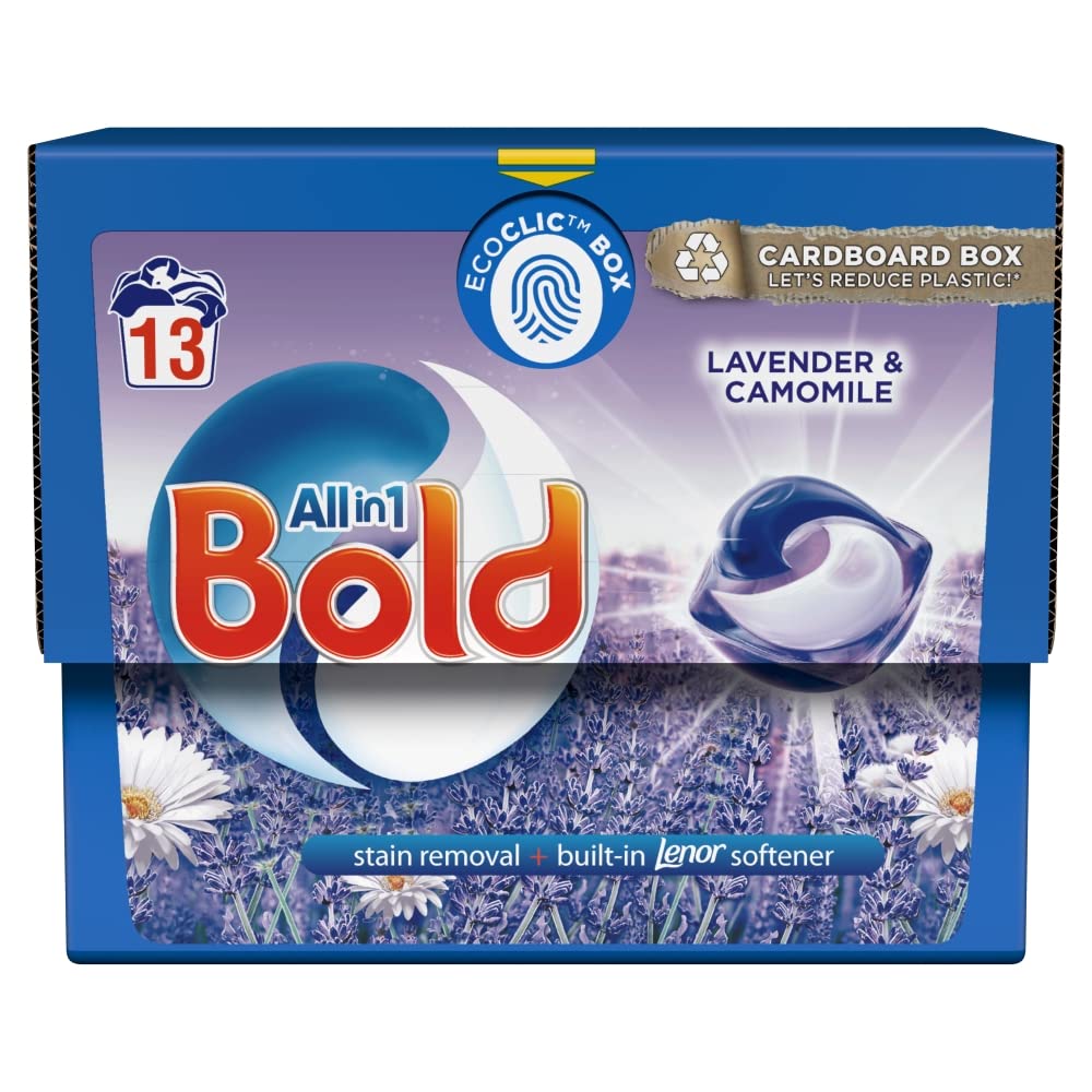 4 x Bold All-In-1 Pods Lavender & Camomile 13W