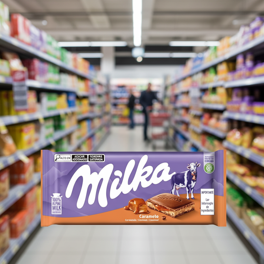 23 x Milka Caramel Large Bar - 100GM