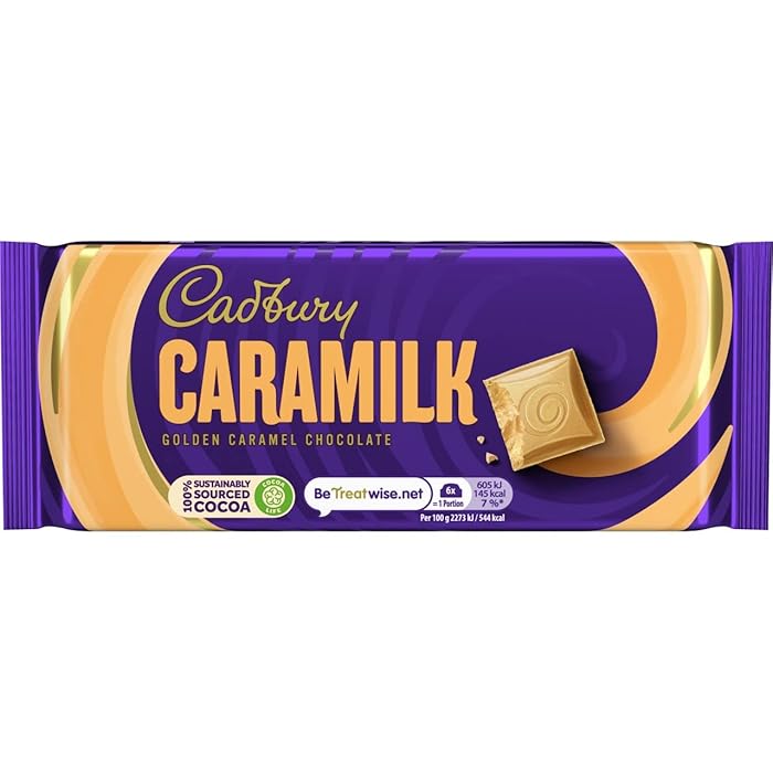 24 x Cadbury Caramilk Golden Caramel Chocolate 90G