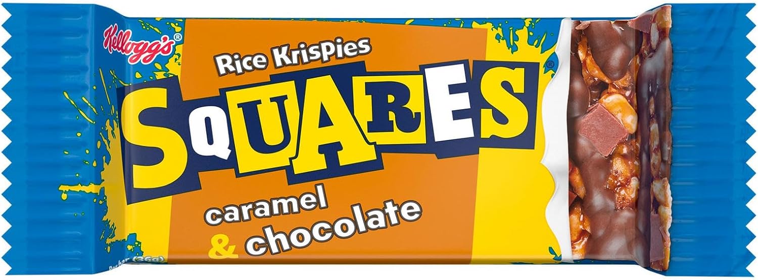 30 x Rice Krispie Squares Chocolate Caramel - 36GM