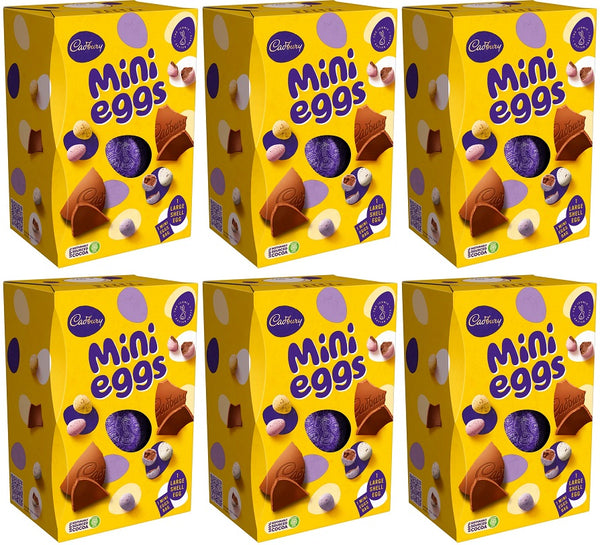 6 x Cadbury Mini Eggs Traditional Egg - 181g