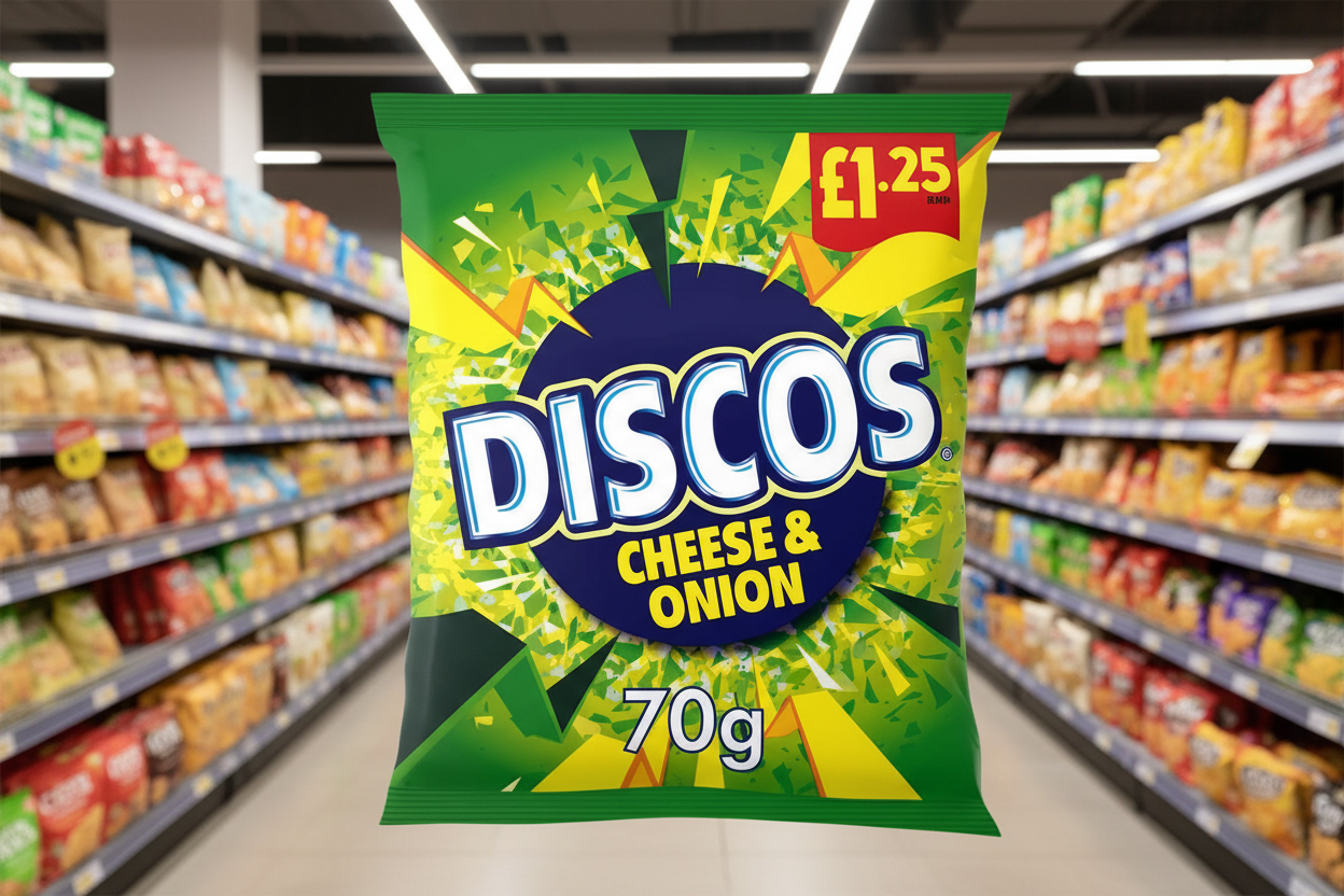 16 x Kp Discos Cheese & Onion - 70GM