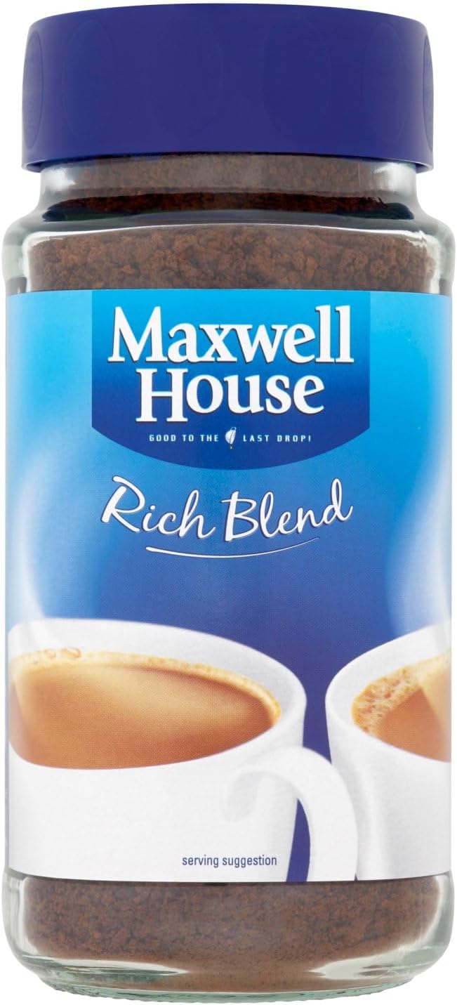 12 x Maxwell House Rich Blend Instant Coffee 100G