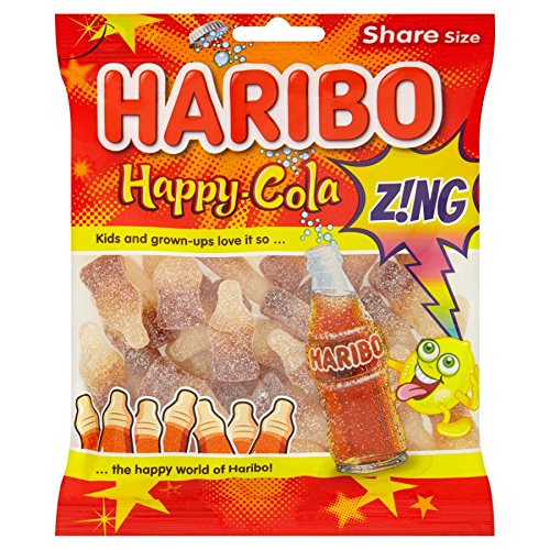 12 x Haribo Happy Cola Zing - 140GM