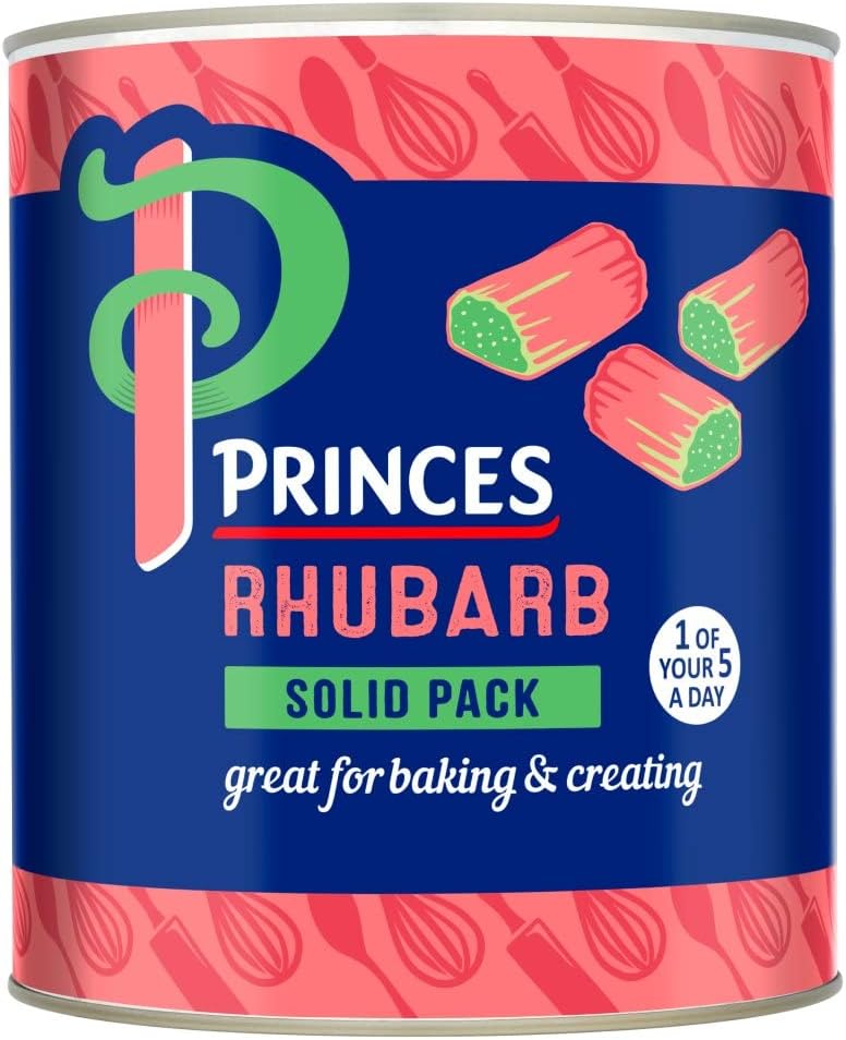 Princes Rhubarb Solid Pack 2.82Kg