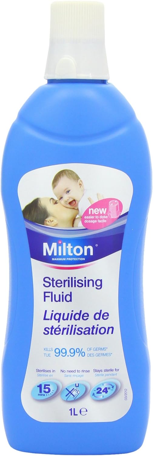 6 x Milton Sterilising Fluid 1L