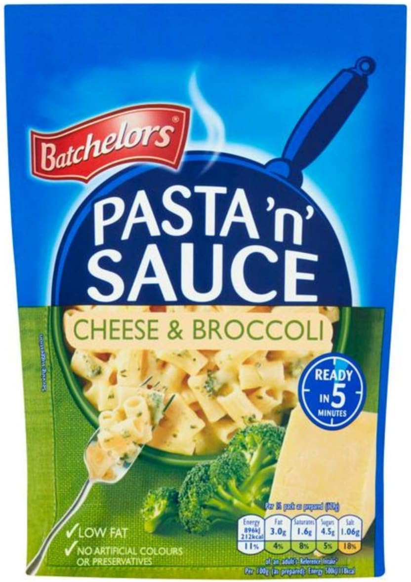 7 x Batchelors Pasta & Sauce Cheese & Broc - 99Gm