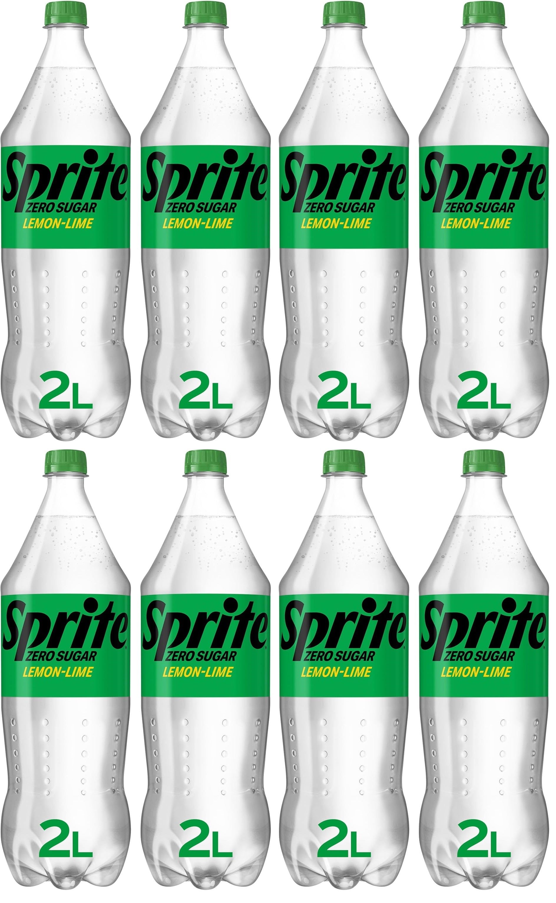 8 x Sprite Lemon-Lime No Sugar 2L