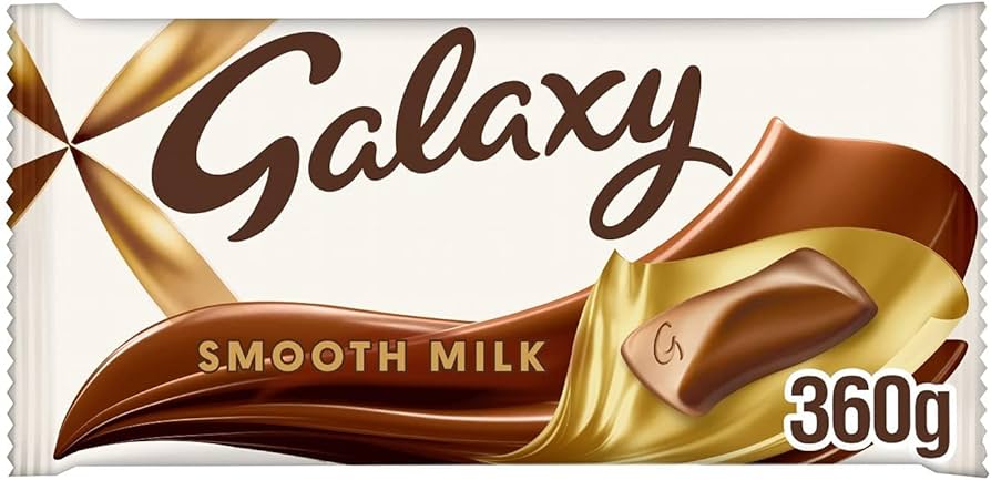 17 x Galaxy Milk Chocolate Large Sharing Block - 360GM