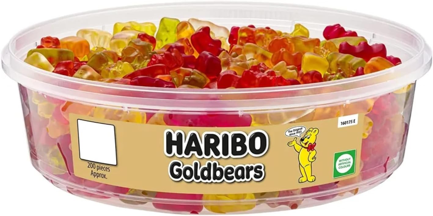 8 x Haribo Gold Bears 200Qty