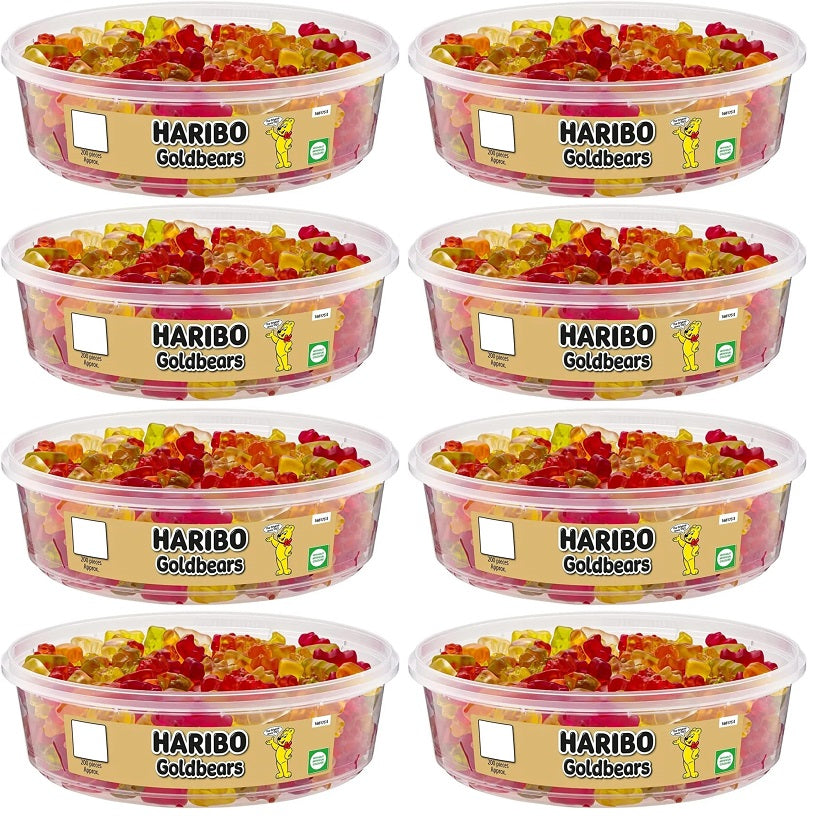 8 x Haribo Gold Bears 200Qty