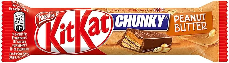 24 x Kit Kat Chunky Peanut Butter 42G