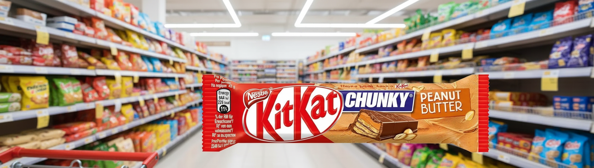 24 x Kit Kat Chunky Peanut Butter 42G