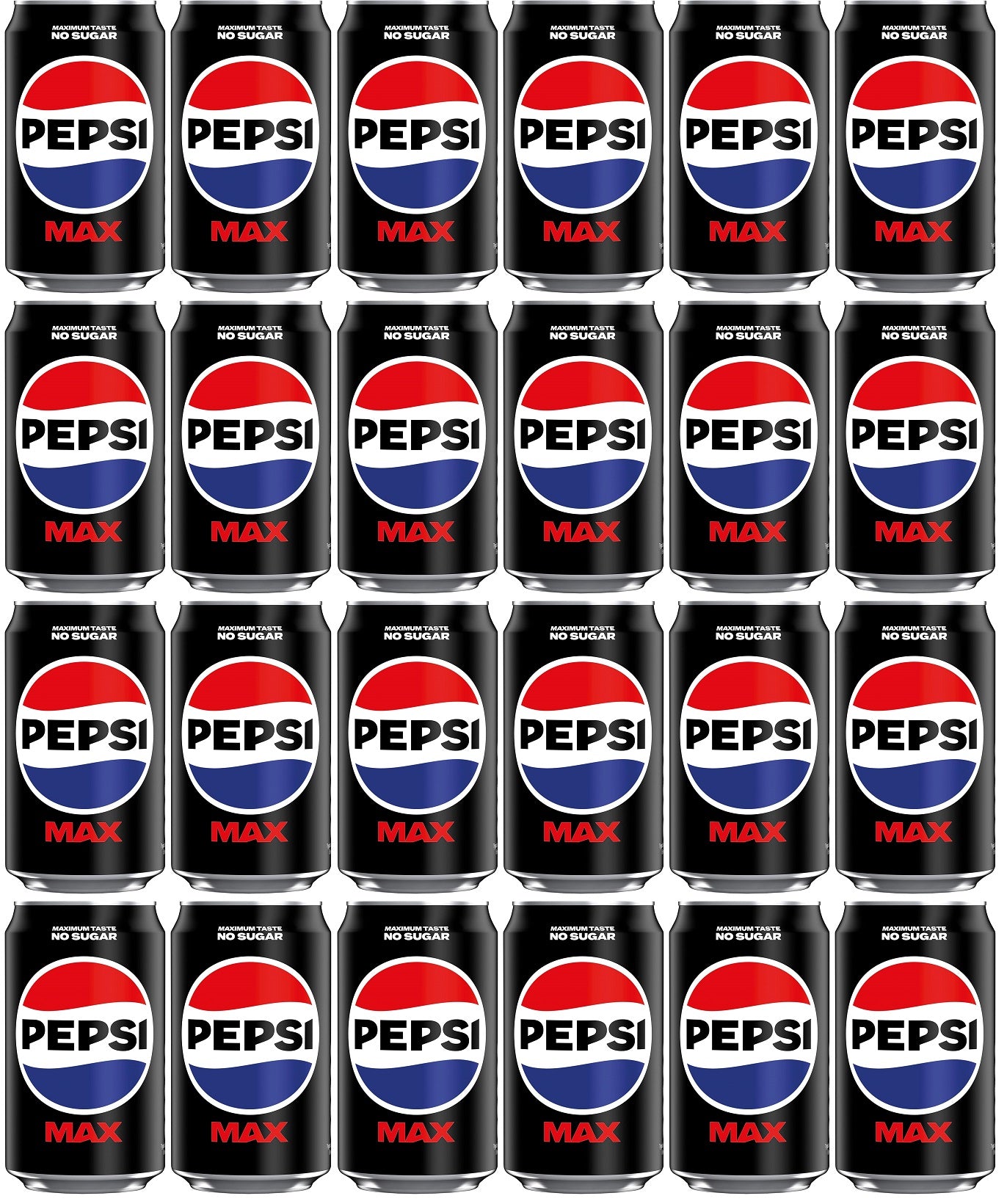 24 x Pepsi Max Can 330Ml