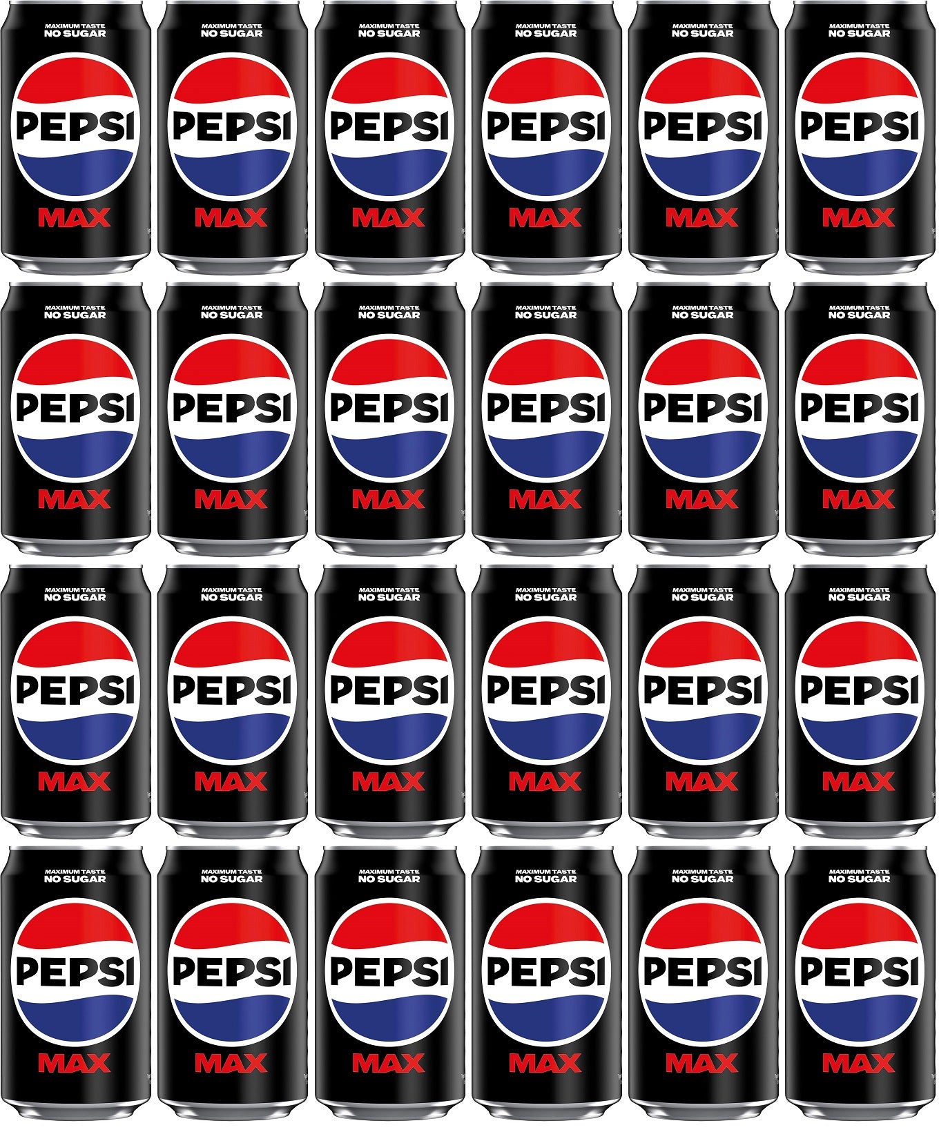24 x Pepsi Max Can 330Ml