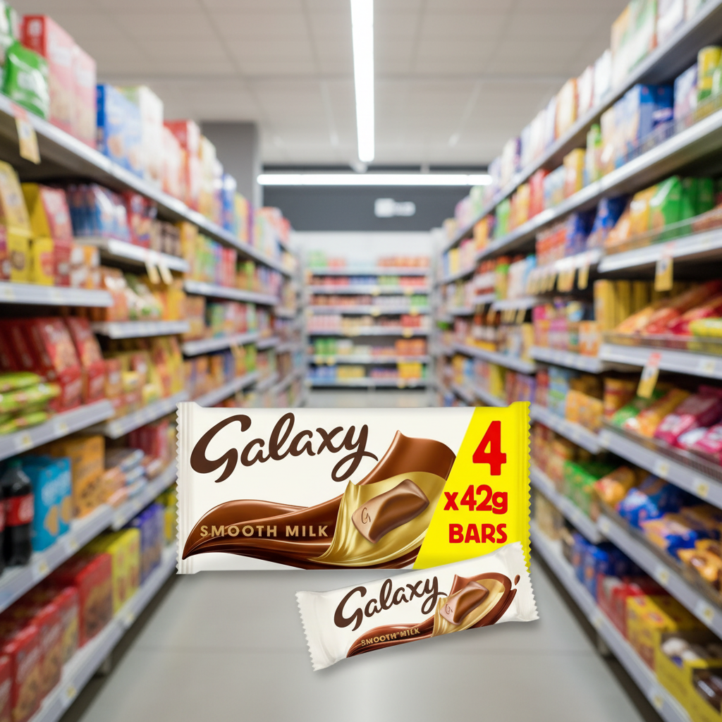 15 x Galaxy Smooth Milk Chocolate Bars Multipack 4 X 42G