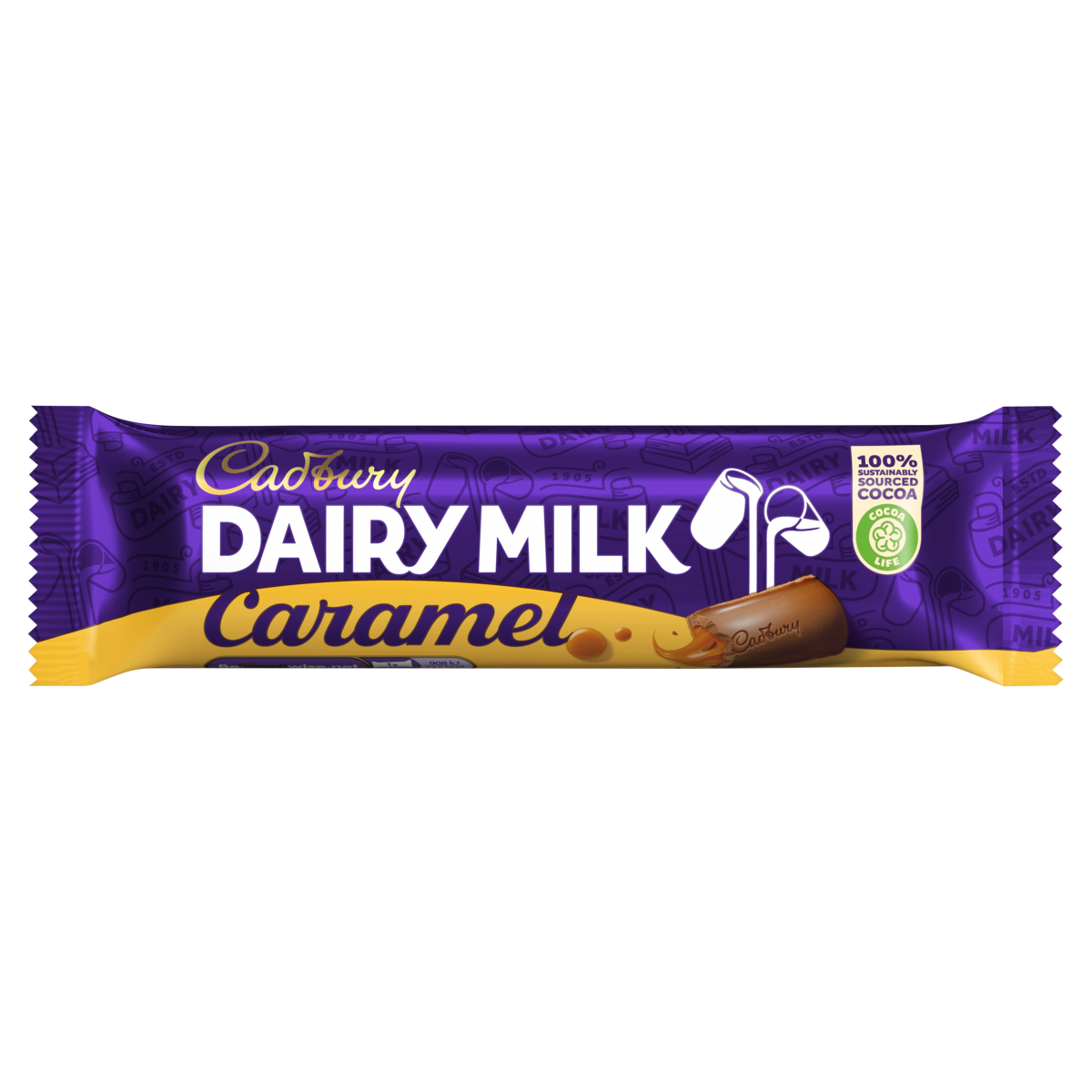 48 x Cadbury Dairy Milk Caramel - 45GM