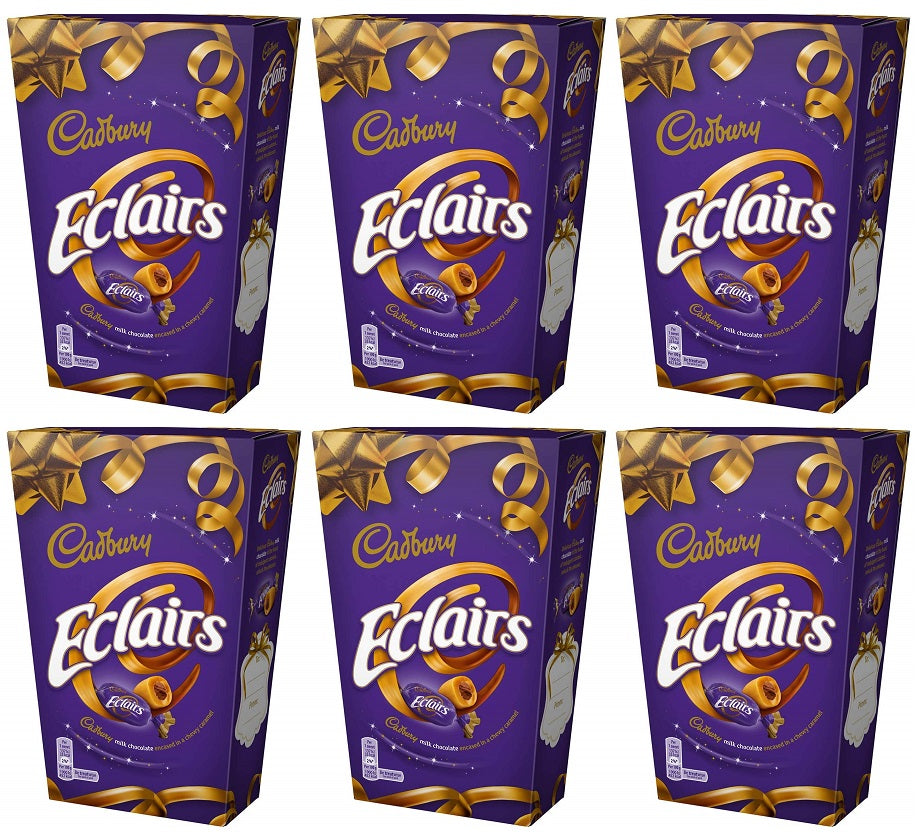 6 x Cadbury Eclairs Chocolate Carton - 350GM