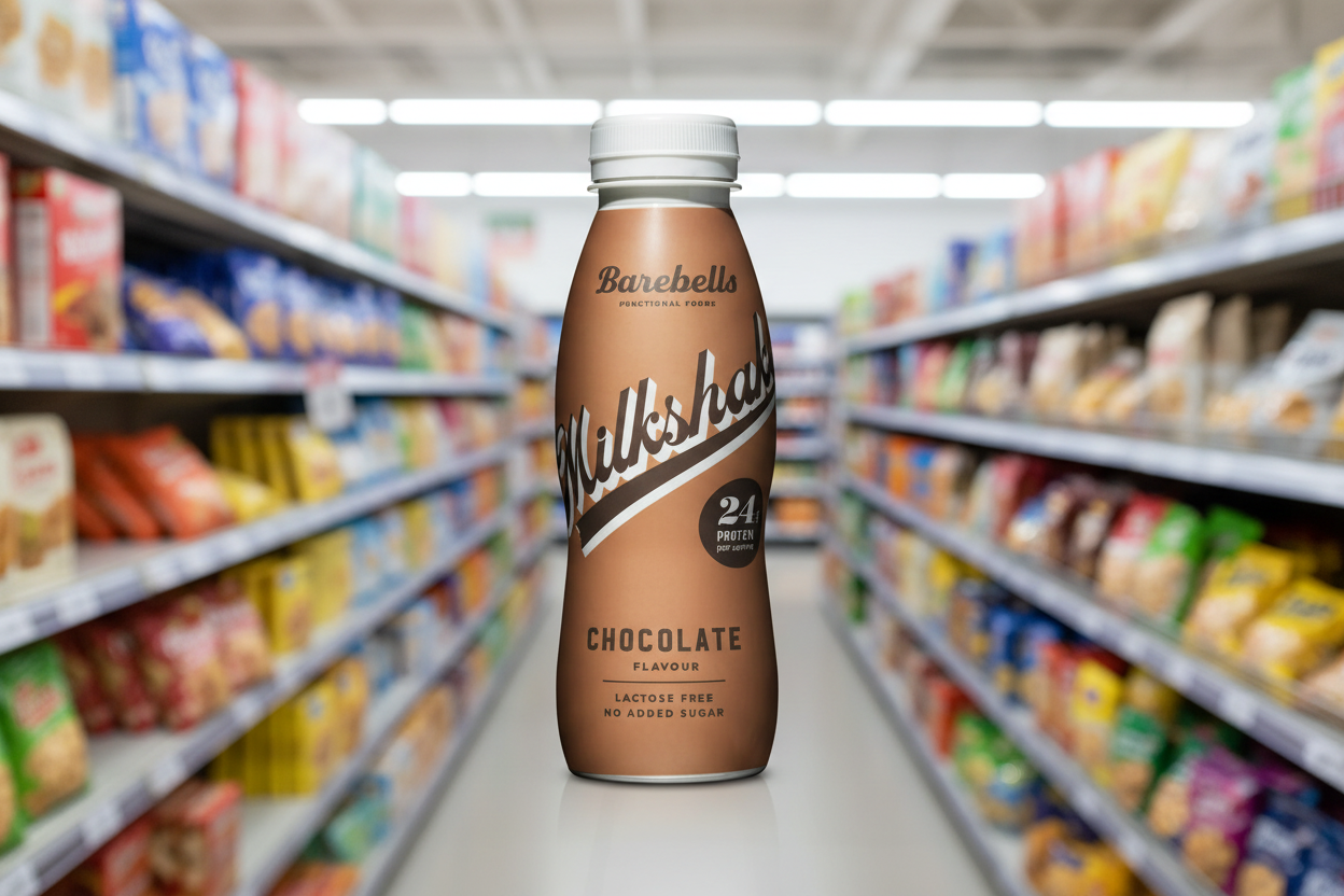 8 x Barebells Protein Shake Chocolate 24g - 330ML