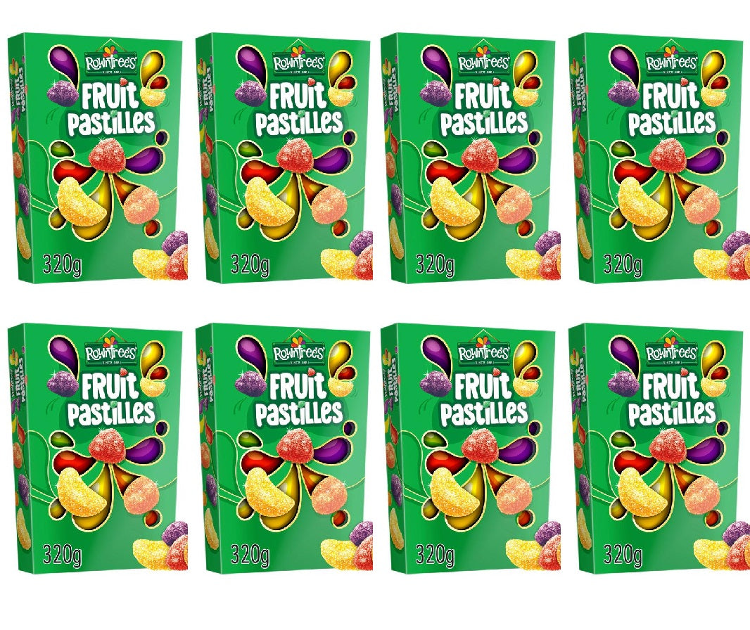 8 x Rowntrees Fruit Pastille Carton  - 320GM
