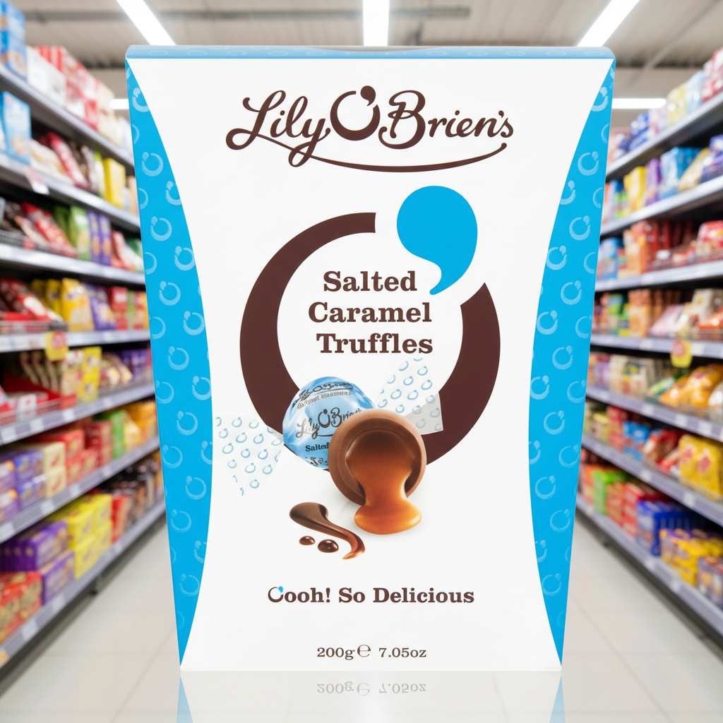8 x Lily O Brien's Salted Caramel Truffles 200G