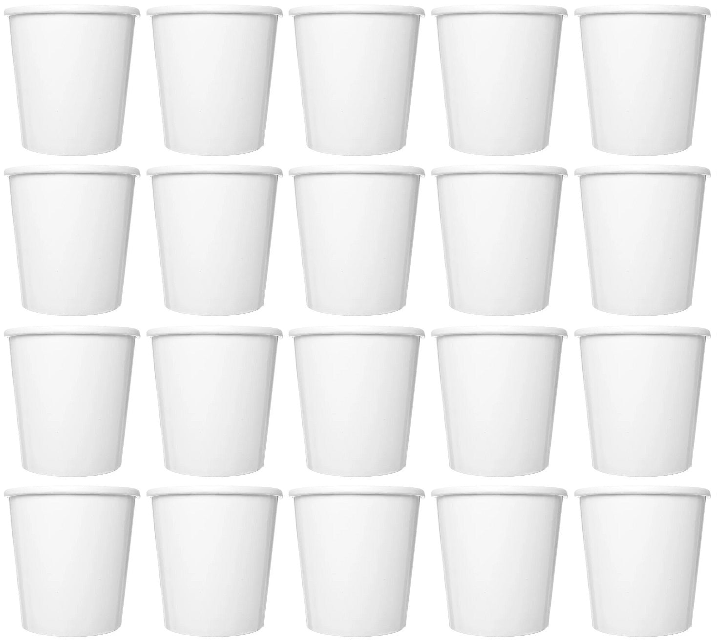 20 x Lid Paper Container Soup 8/12Oz