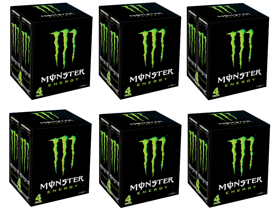 24 x Monster Energy Original 500Ml