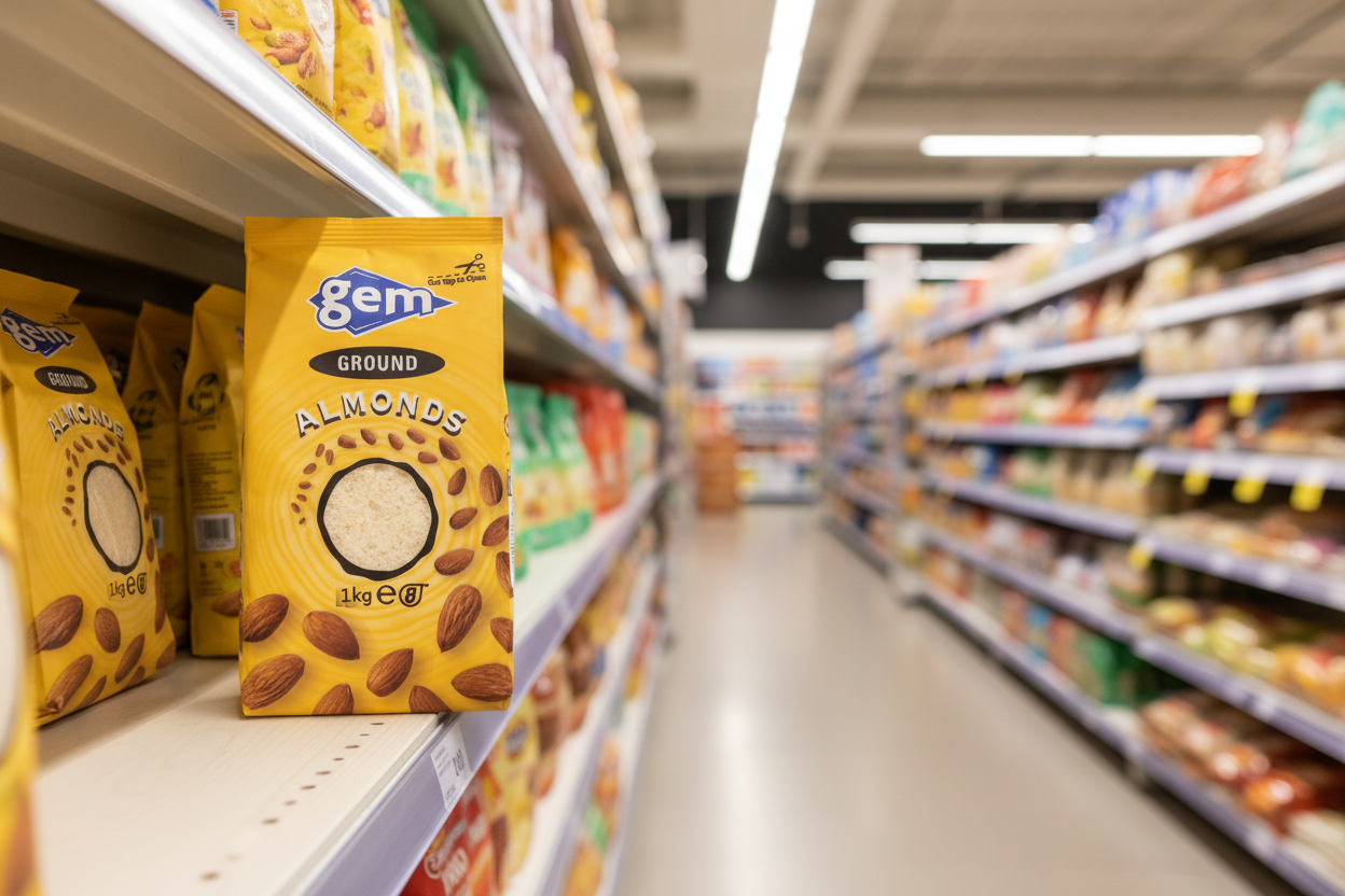 Gem Ground Almonds 1Kg