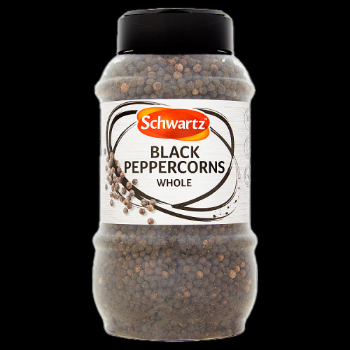 6 x Schwartz Black Peppercorns Whole 460G