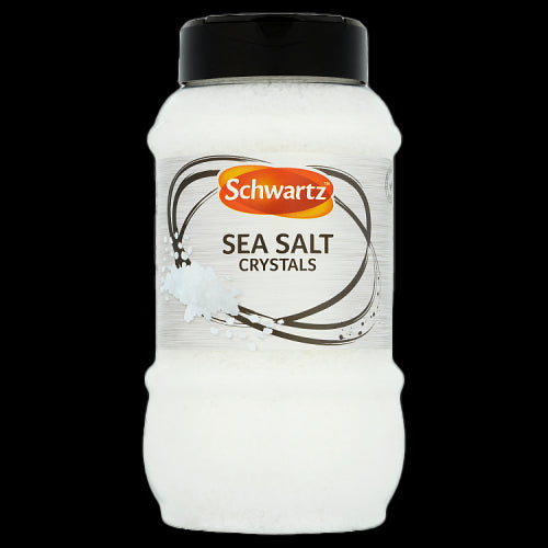 6 x Schwartz Crystals Sea Salt 820G