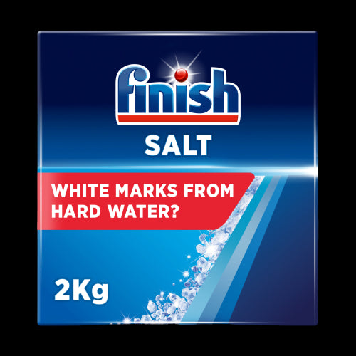 6 x Finish Dishwasher Salt 2Kg