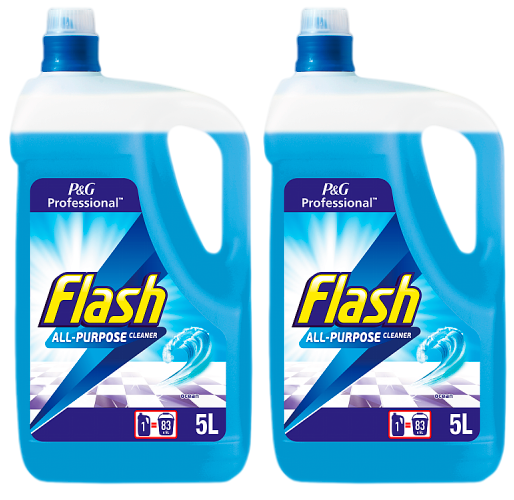 2 x Flash Professional All-Purpose Cleaner Ocean 5L