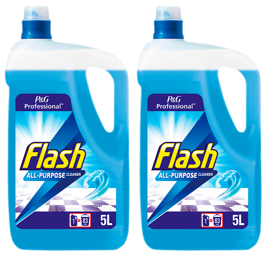 2 x Flash Professional All-Purpose Cleaner Ocean 5L