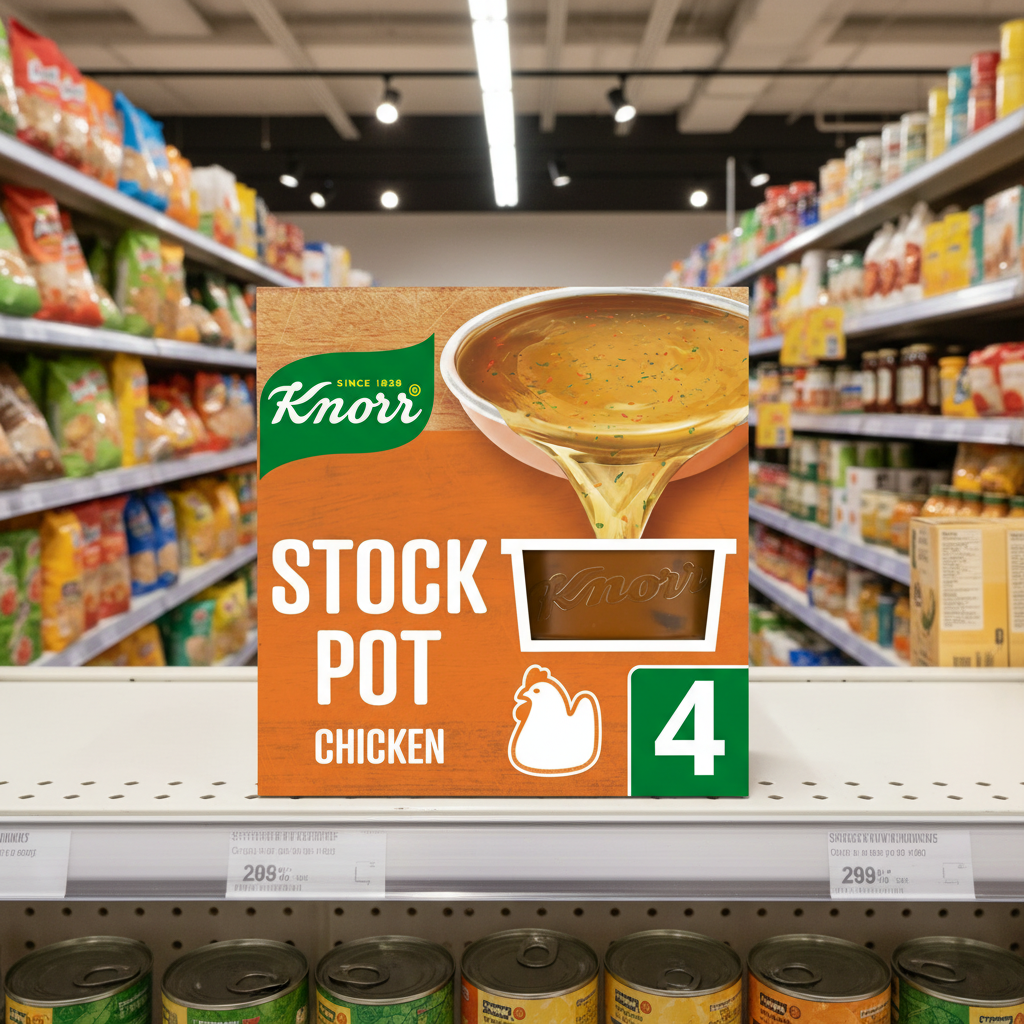 8 x Knorr  Stock Pots Chicken 4X 28 G