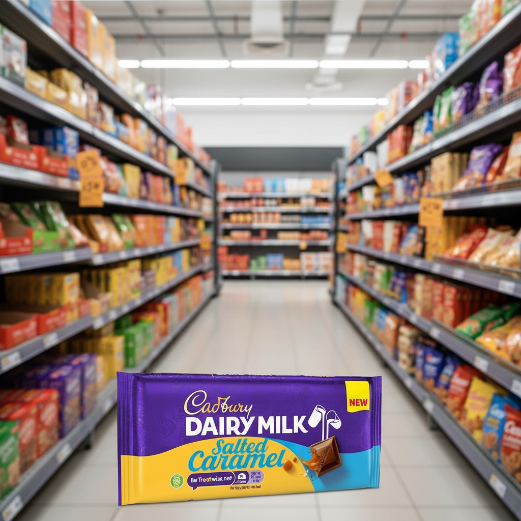 16 x Cadbury Dairy Milk Salted Caramel 120G