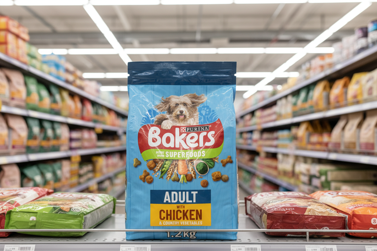 5 x Bakers Adult Chicken & Country Vegetables - 1.2KG