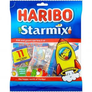 10 x Haribo Starmix Multipack Bag 176G