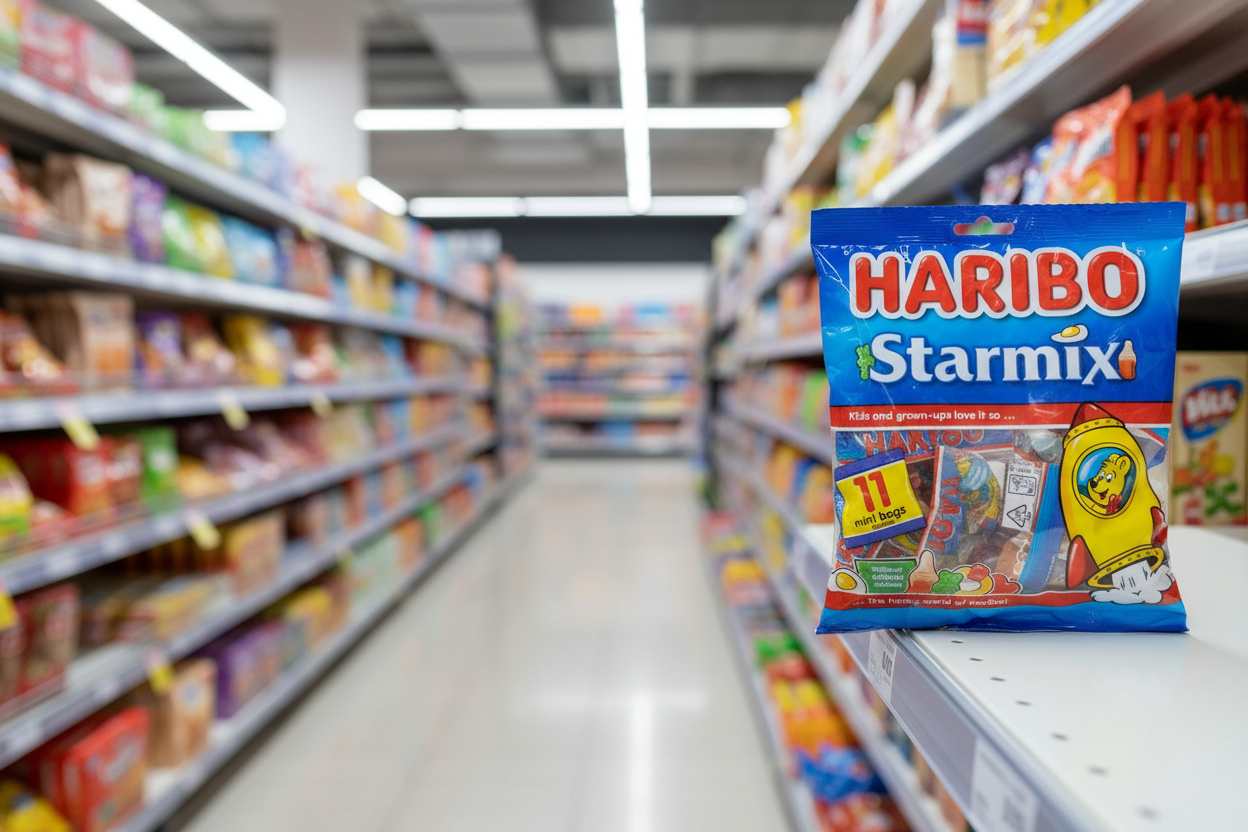 10 x Haribo Starmix Multipack Bag 176G