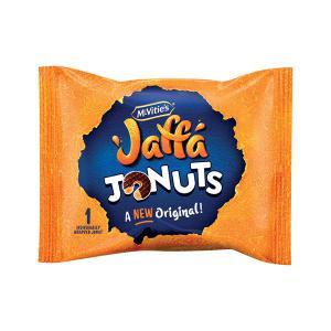 12 x Mcvitie's Jaffa Cakes Jaffa Jonuts Biscuits Single Serve Pack