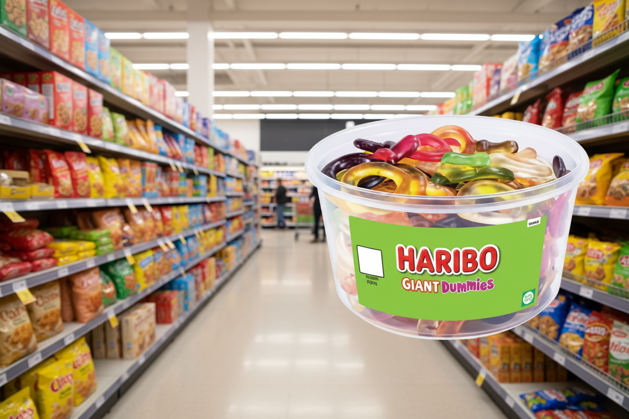 4 x Haribo Giant Dummies 816G