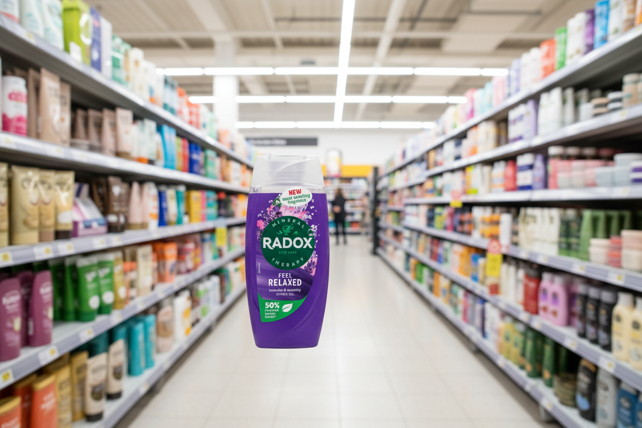 6 x Radox Mineral Therapy Body Wash Feel Relaxed 225 Ml