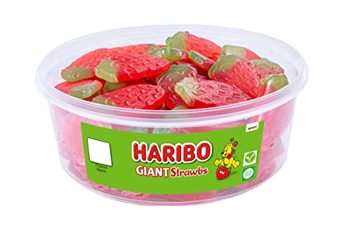 6 x Haribo Giant Strawbs 825G