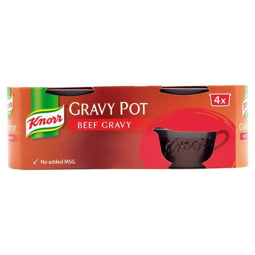 8 x Knorr  Gravy Pot Beef 4X 28 G